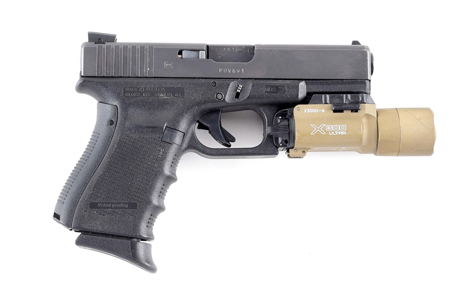 (M) GLOCK 19 SEMI-AUTOMATIC PISTOL.