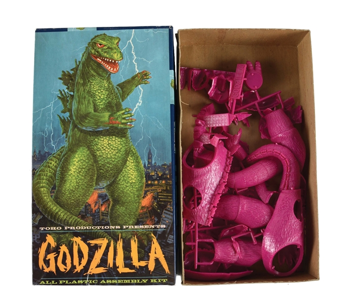 ORIGINAL AURORA GODZILLA MODEL KIT.