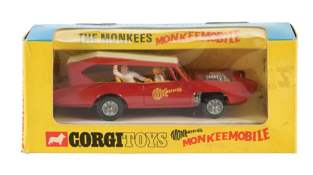 CORGI DIE-CAST MONKEES MONKEYMOBILE CAR TOY NO. 277.