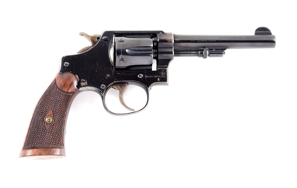 (C) SMITH & WESSON .32 HAND EJECTOR DOUBLE ACTION REVOLVER.