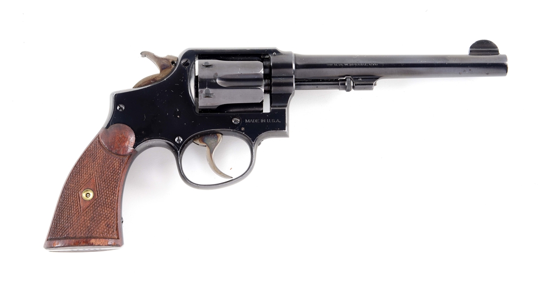 (C) SMITH & WESSON M&P MODEL 1905 DOUBLE ACTION REVOLVER.