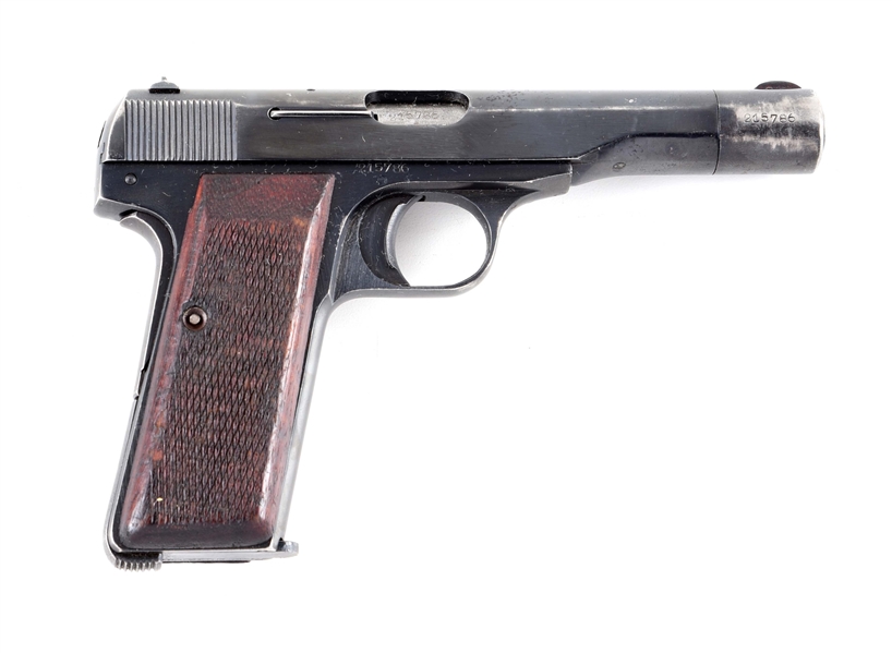 (C) GERMAN WWII FN MODEL 1922 SEMI-AUTOMATIC PISTOL.