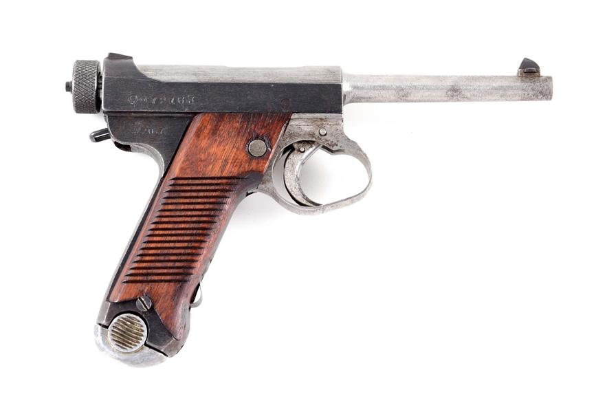 (C) IMPERIAL JAPANESE TORIIMATSU ARSENAL 2ND SERIES TYPE 14 NAMBU SEMI-AUTOMATIC PISTOL.