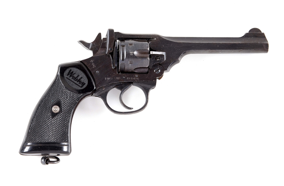 (C) BRITISH WEBLEY MK IV .38/200 DOUBLE ACTION REVOLVER.