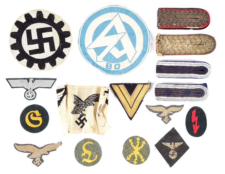 LOT OF 16: THIRD REICH MISCELLANEOUS INSIGNIA.