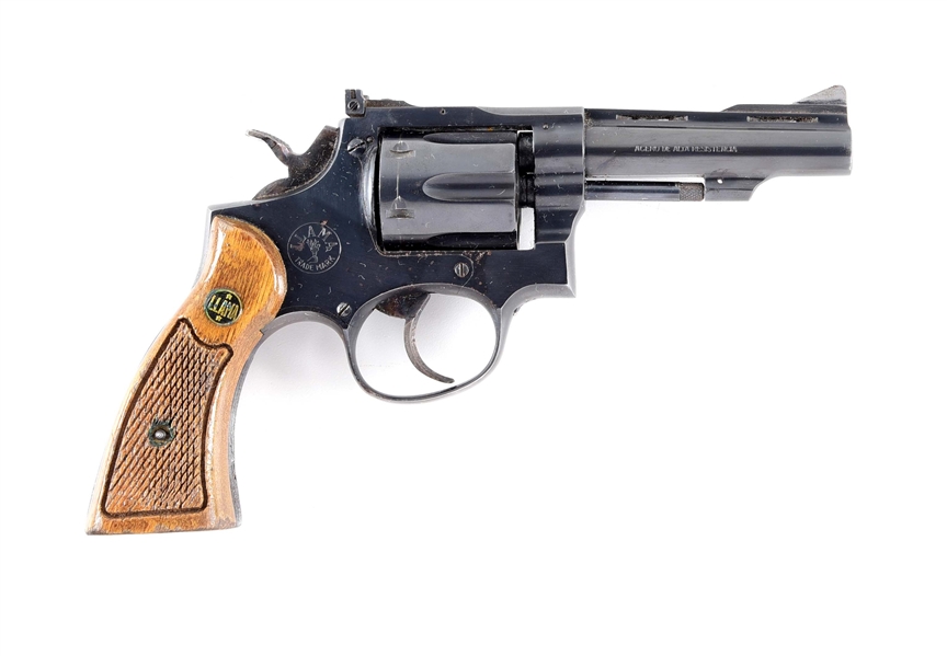 (C) LLAMA .38 SPECIAL DOUBLE ACTION REVOLVER.