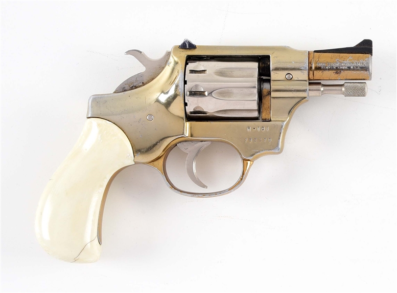 (C) HIGH STANDARD SENTINEL .22 LR DA REVOLVER.