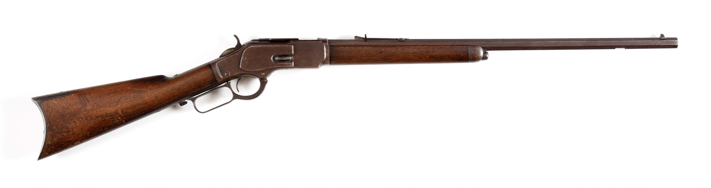 (A) WINCHESTER 1873 .38 WCF LEVER ACTION RIFLE.
