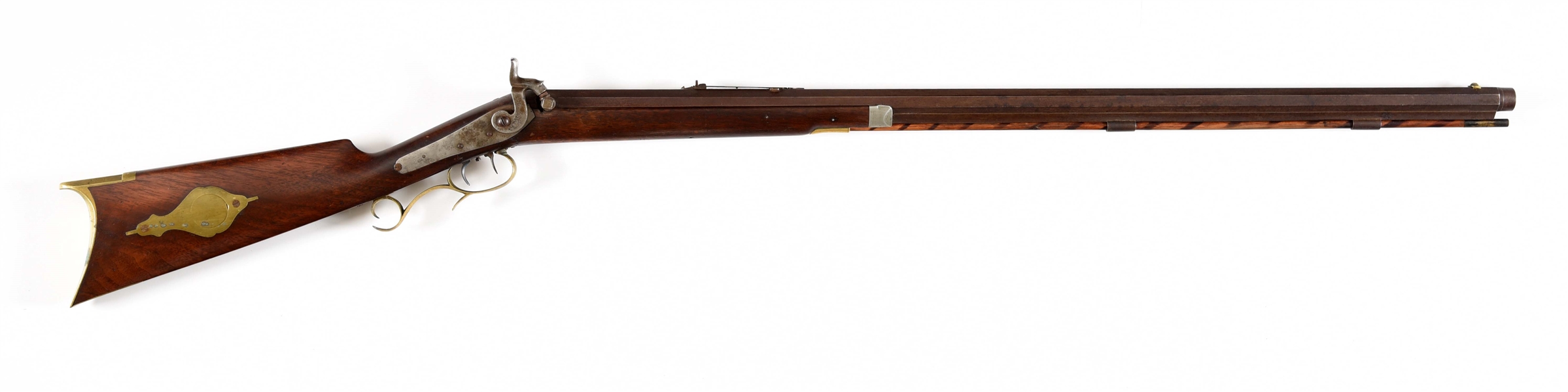 (A) C.V. RAMSDELL PERCUSSION RIFLE.