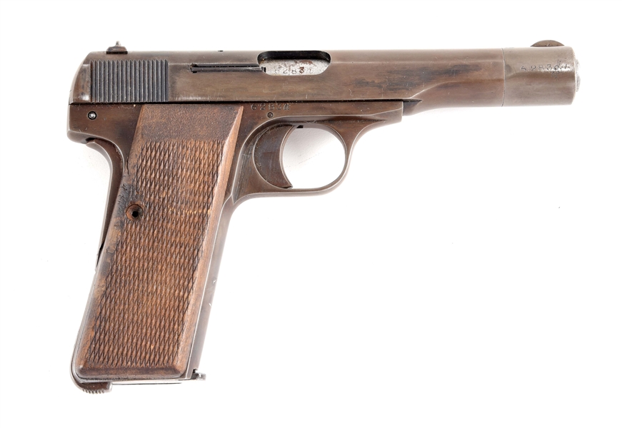 (C) GERMAN OCCUPATION MARKED FN MODEL 1922 SEMI-AUTOMATIC PISTOL.