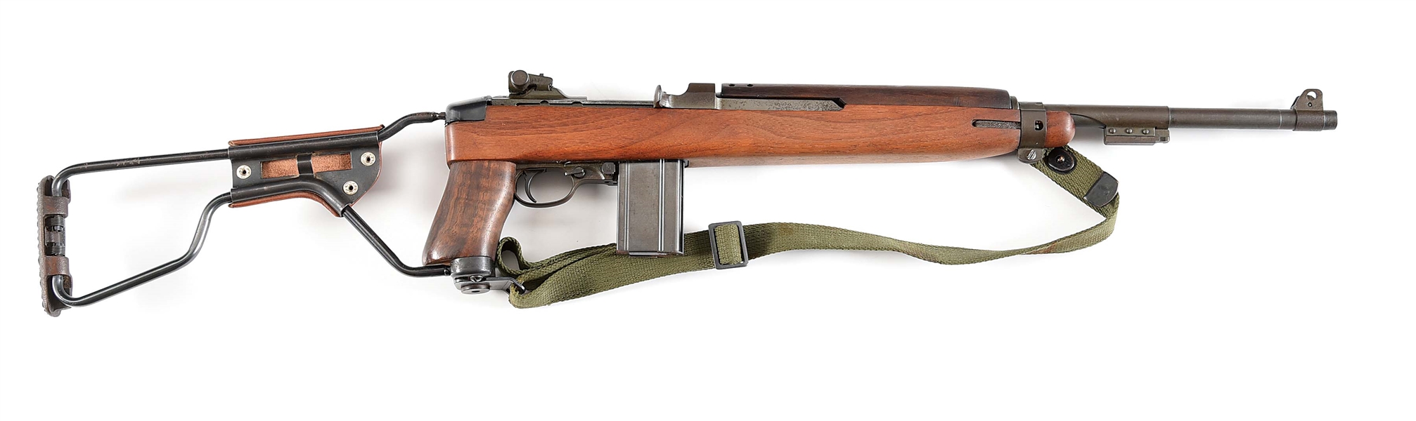 Lot Detail - (c) Inland Division M1 Carbine With Paratrooper Stock.