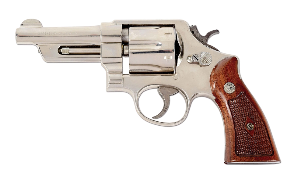 (C) AUSTIN POLICE DEPARTMENT MARKED SMITH & WESSON 20-2 .38 SPECIAL DOUBLE ACTION REVOLVER.