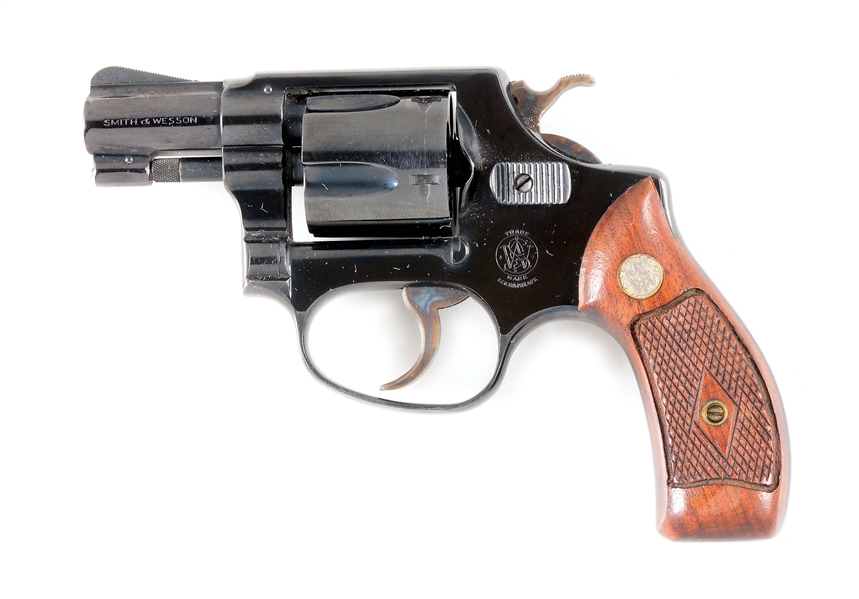 (C) POST-WAR SMITH & WESSON MODEL .38/32 TERRIER DOUBLE ACTION REVOLVER.