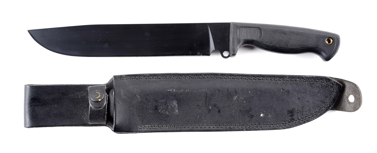 BUSSE COMBAT KNIFE COMPANY BATTLE RAT FIXED BLADE KNIFE.