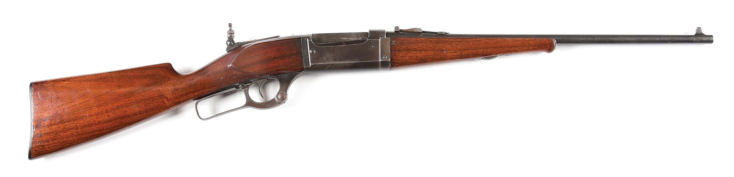 (C) SAVAGE MODEL 1899 .22 HP LEVER ACTION RIFLE.