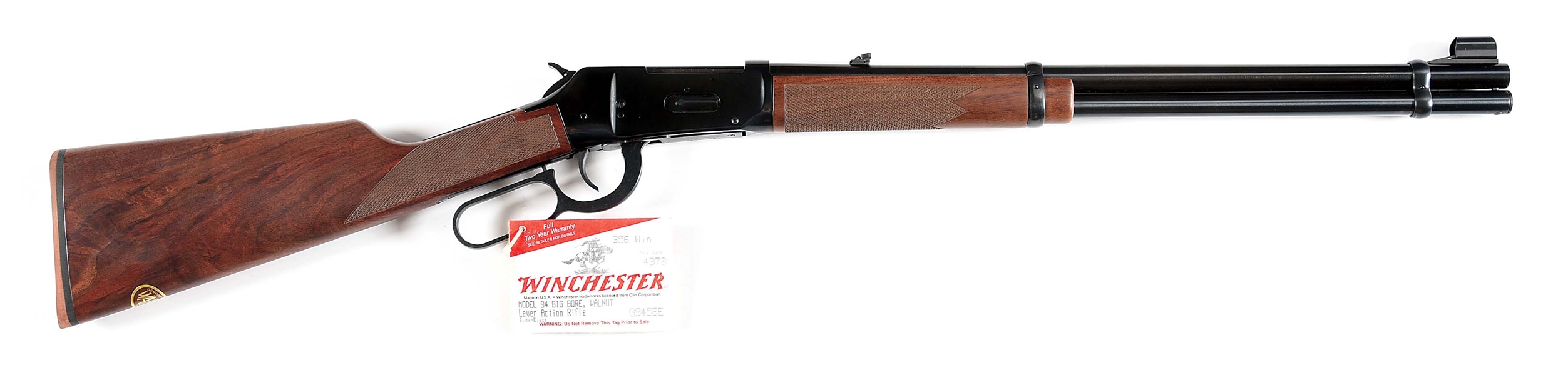(M) WINCHESTER MODEL 94AE LEVER ACTION RIFLE .356 WIN.