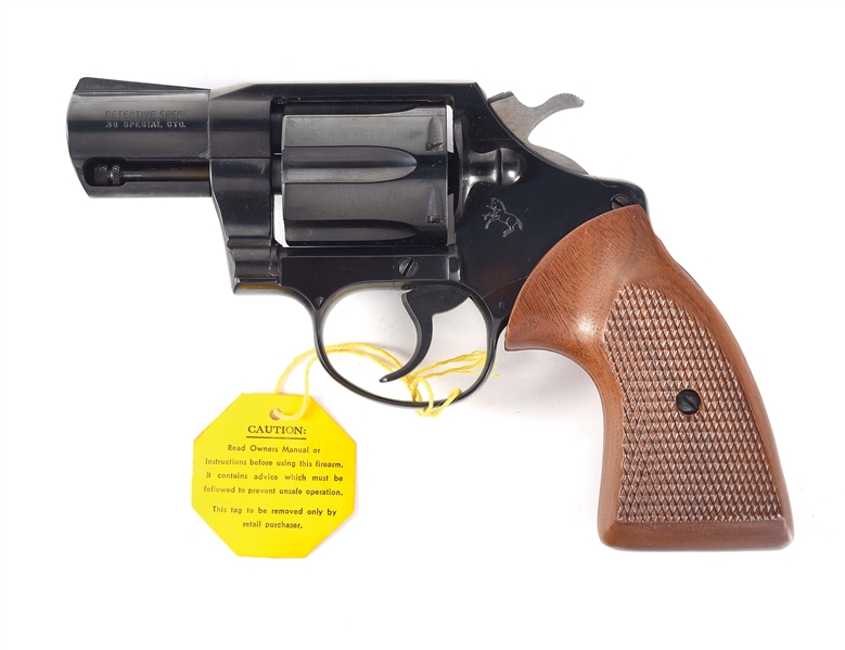 (M) COLT DETECTIVE SPECIAL DOUBLE ACTION REVOLVER WITH MATCHING FACTORY BOX (1978).