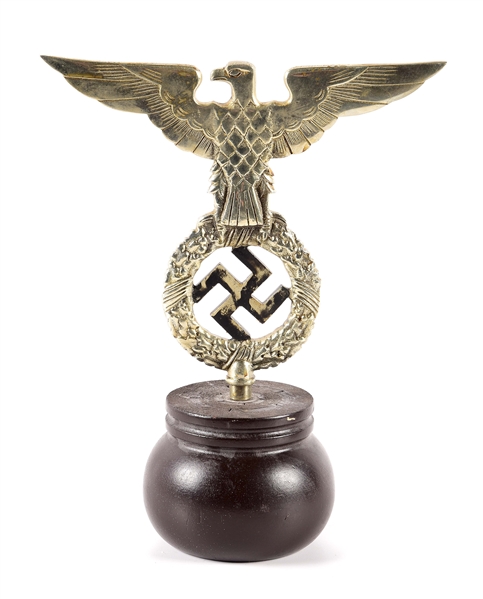 THIRD REICH NSDAP POLE TOPPER DESK ORNAMENT.