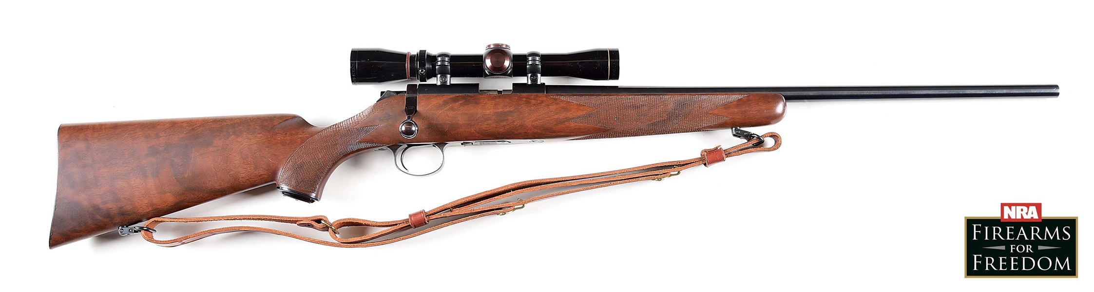 (M) KIMBER MODEL 82 BOLT ACTION RIFLE IN .22 WINCHESTER MAGNUM.