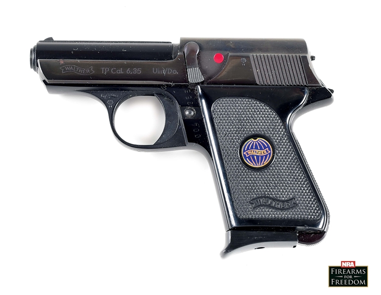 (C) EARLY WALTHER TP .25 ACP SEMI-AUTOMATIC PISTOL.