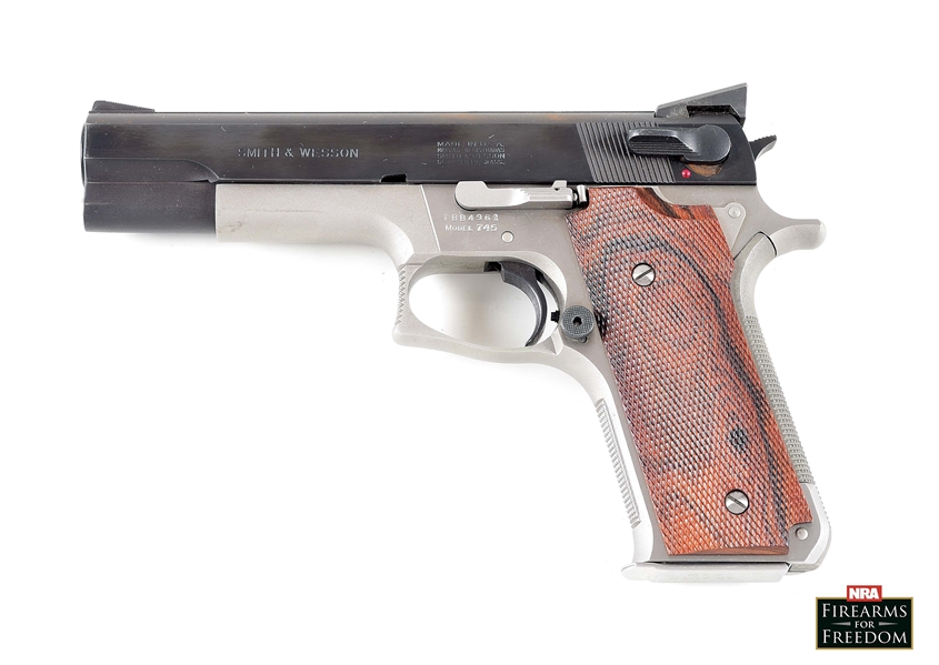(M) SMITH AND WESSON MODEL 745 SEMI-AUTOMATIC PISTOL