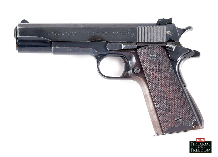 (C) A VERY GOOD COLT SERVICE MODEL ACE SEMI-AUTOMATIC PISTOL WITH BROBERG INSPECTION.