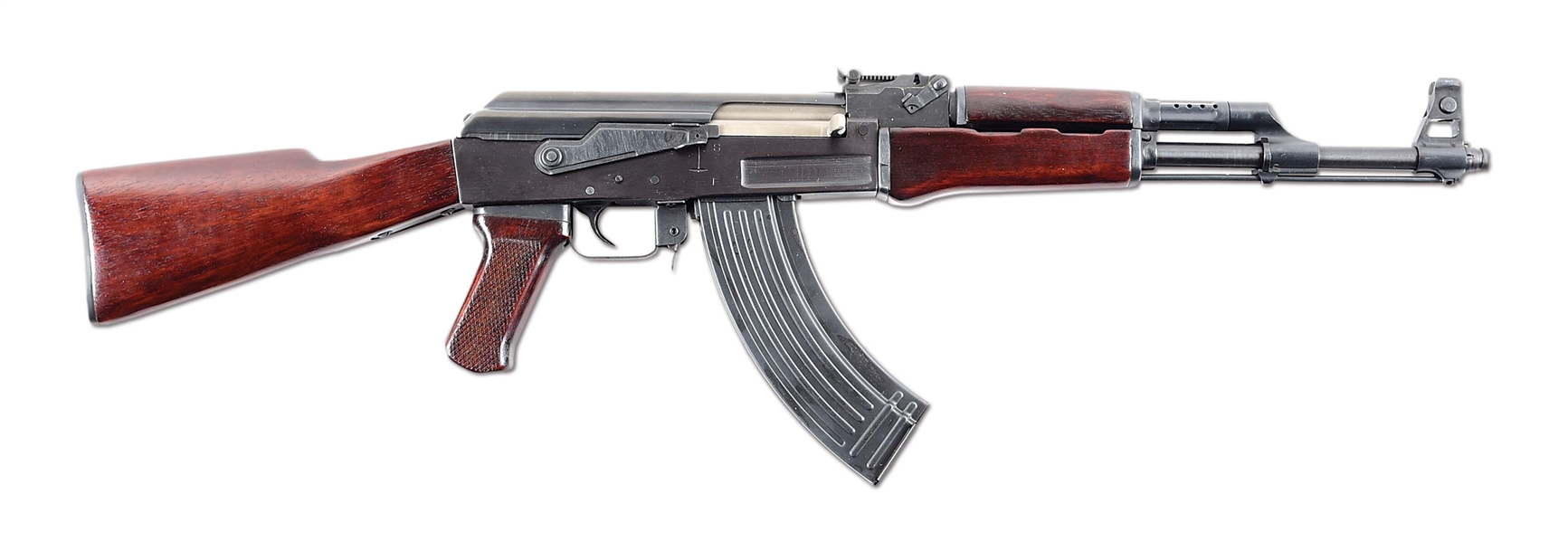 (M) PHENOMENAL & SOUGHT AFTER PRE-BAN POLYTECH LEGEND SERIES AK-47/S SEMI-AUTOMATIC RIFLE WITH BOX & ACCESSORIES.