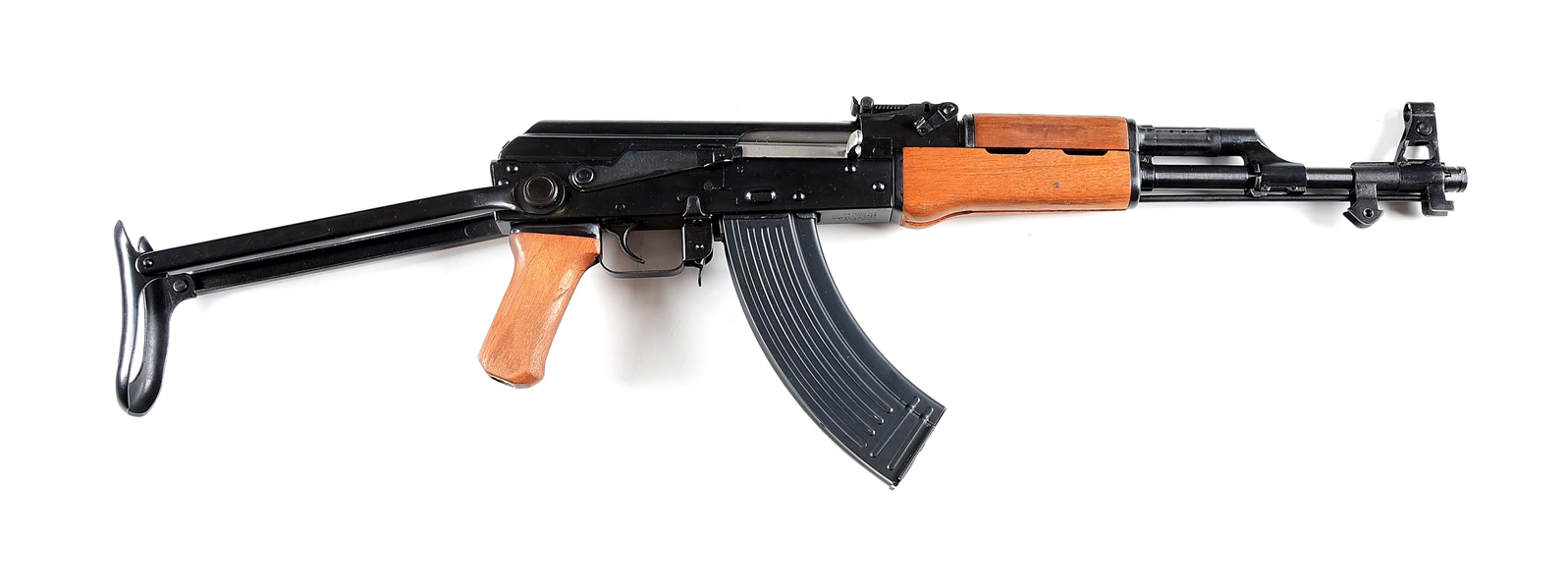 (M) EXCELLENT PRE-BAN POLYTECH MODEL AKS-762 SEMI-AUTOMATIC RIFLE WITH BOX & ACCESSORIES.