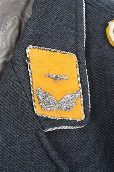 Lot Detail - GERMAN WWII M35 LUFTWAFFE OFFICER TUCHROCK.