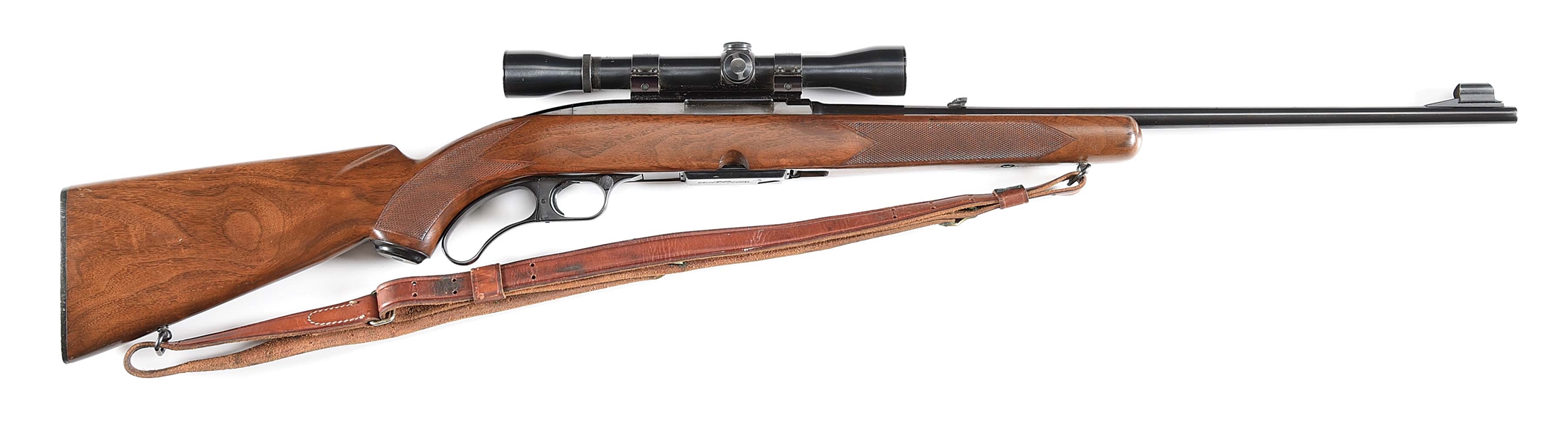 (C) WINCHESTER 88 LEVER ACTION RIFLE IN .308 WINCHESTER.