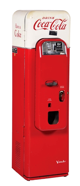 VENDO MODEL 44 COCA-COLA MACHINE.