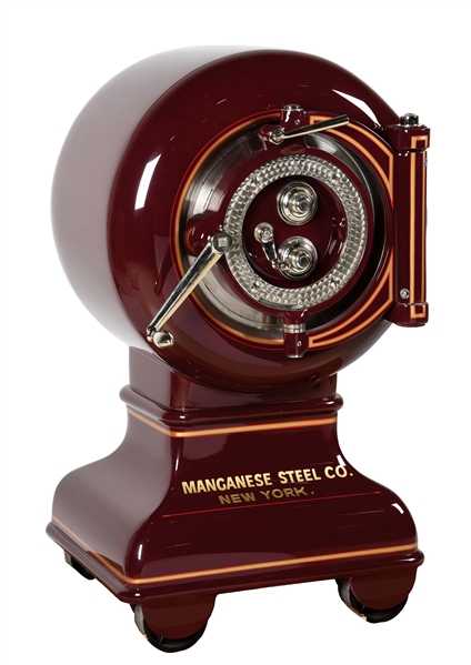YORK MANGANESE STEEL CO. CANNONBALL SAFE.