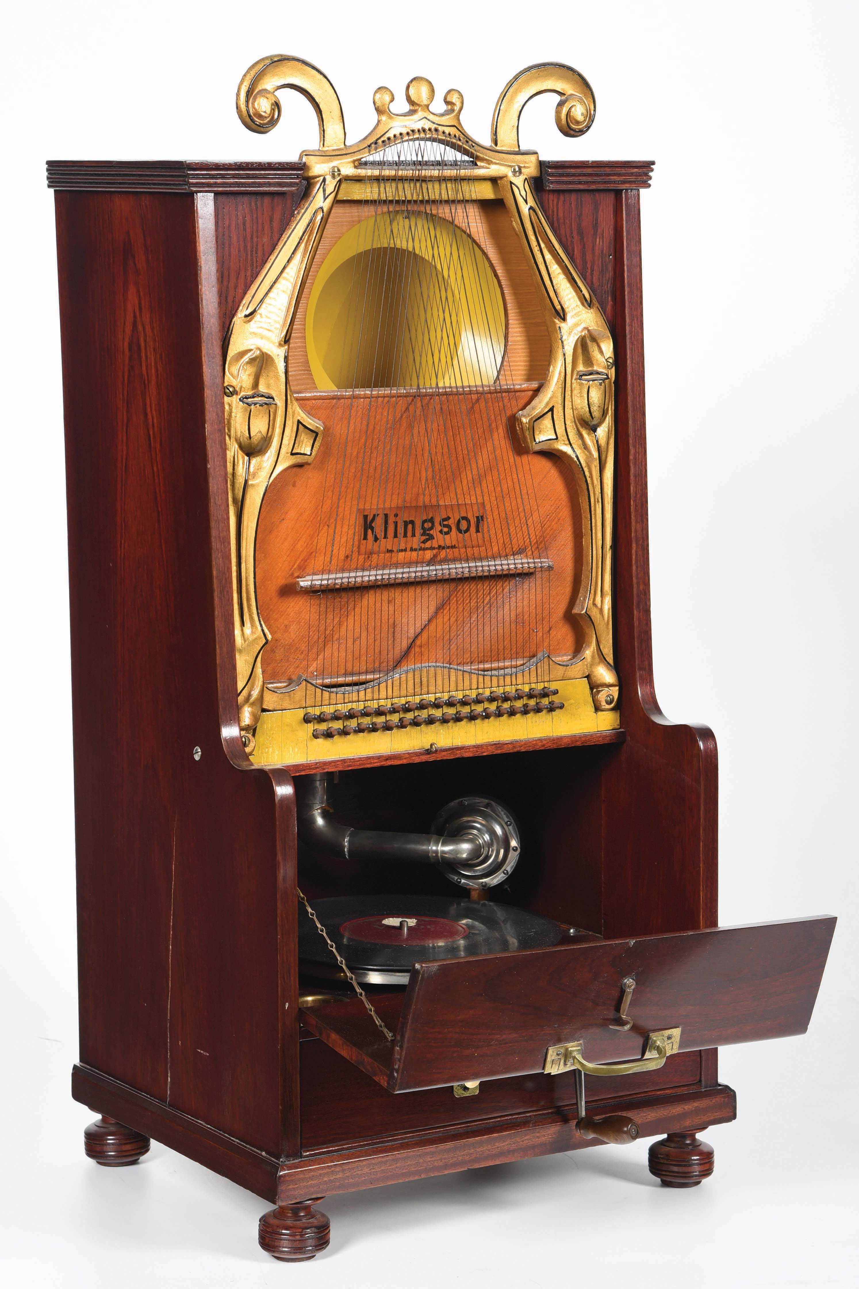Lot Detail - KLINGSOR GRAMOPHONE PHONOGRAPH.