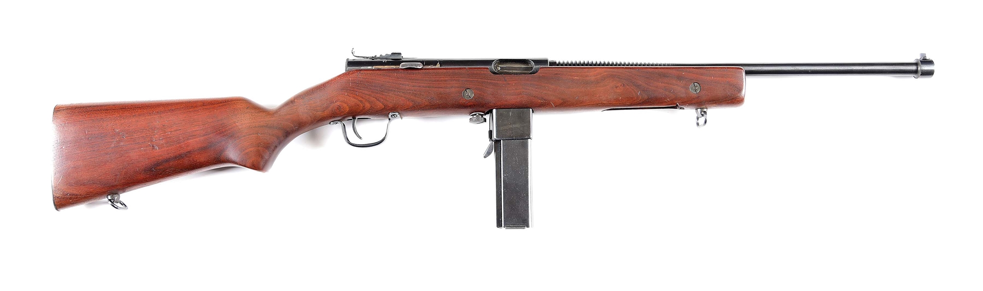 (C) TWO DIGIT SERIAL NUMBER H&R REISING MODEL 60 .45 ACP SEMI-AUTOMATIC RIFLE.