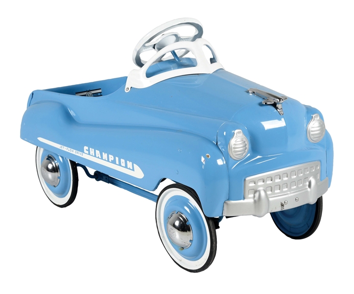 1950S STYLE MURRAY CHAMPION JET FLOW DRIVE PEDAL CAR.
