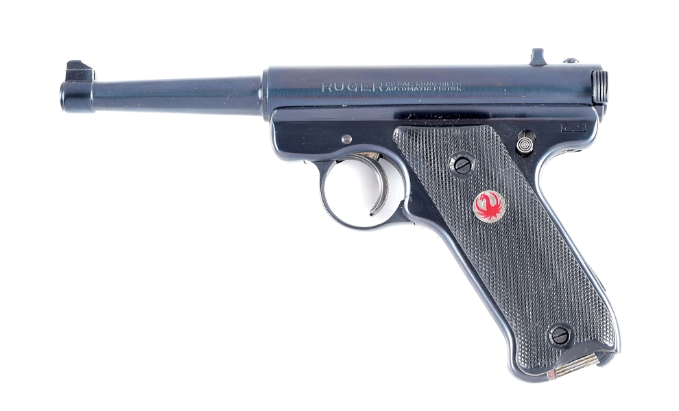 (C) RUGER RED EAGLE STANDARD MODEL SEMI AUTOMATIC PISTOL WITH BOX.