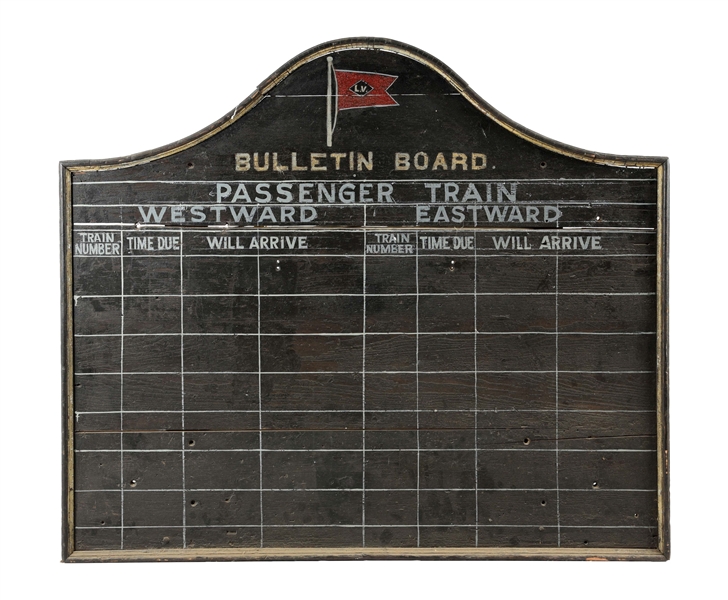 LEHIGH VALLEY RAILROAD BULLETIN BOARD.