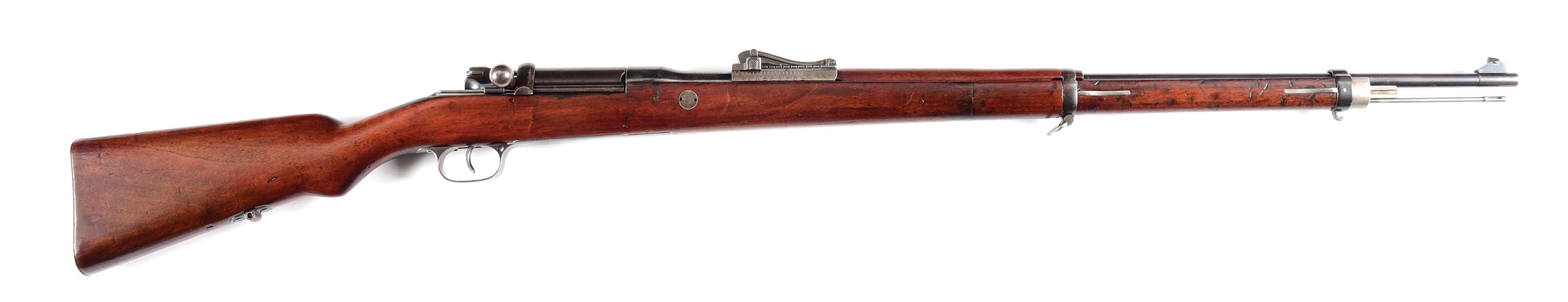 (C) EXCEEDINGLY SCARCE & HIGH CONDITION GERMAN SCHLEGELMILCH M1896 EXPERIMENTAL BOLT ACTION RIFLE.
