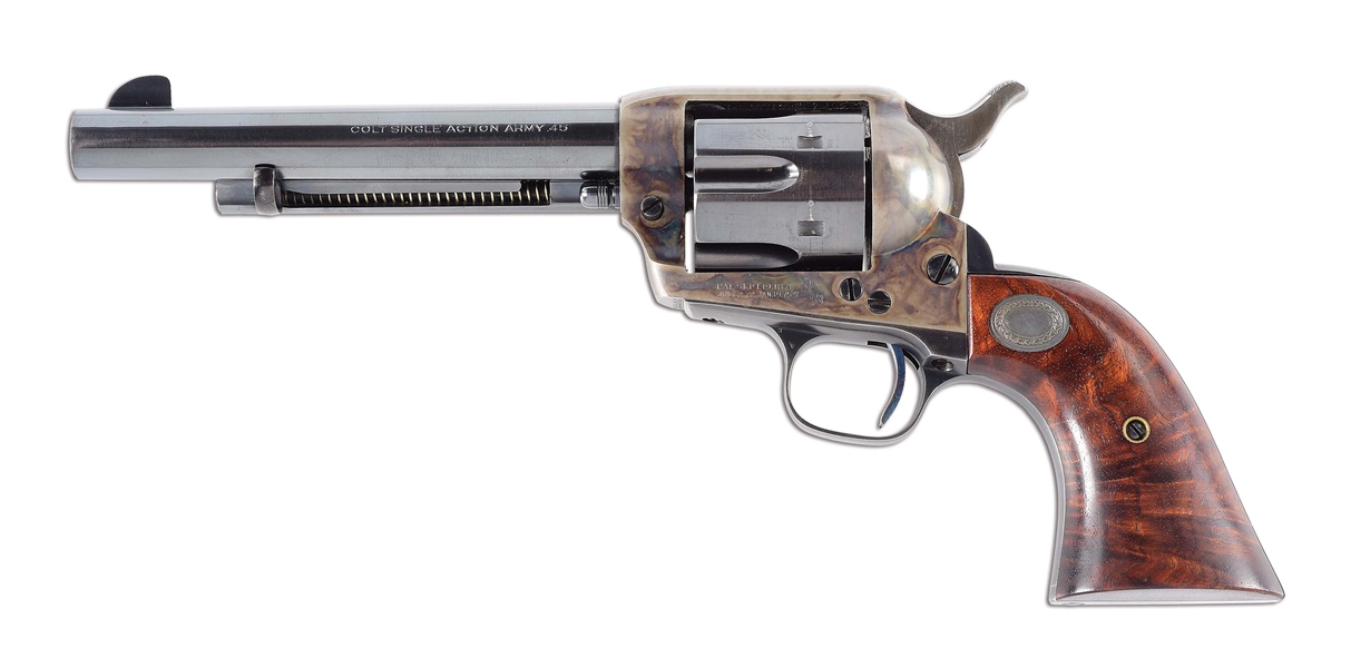 (C) RARE, 1 OF 15 KNOWN, 1ST GENERATION COLT SINGLE ACTION ARMY REVOLVER WITH SPECIAL ORDERED 6" BARREL.
