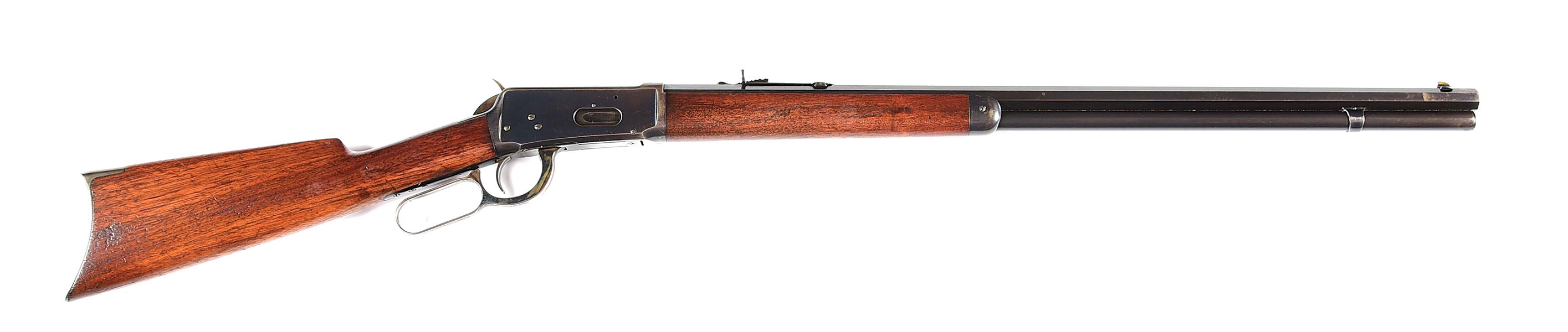 (A) HIGH CONDITION .38-55 CALIBER WINCHESTER MODEL 1894 LEVER ACTION RIFLE.