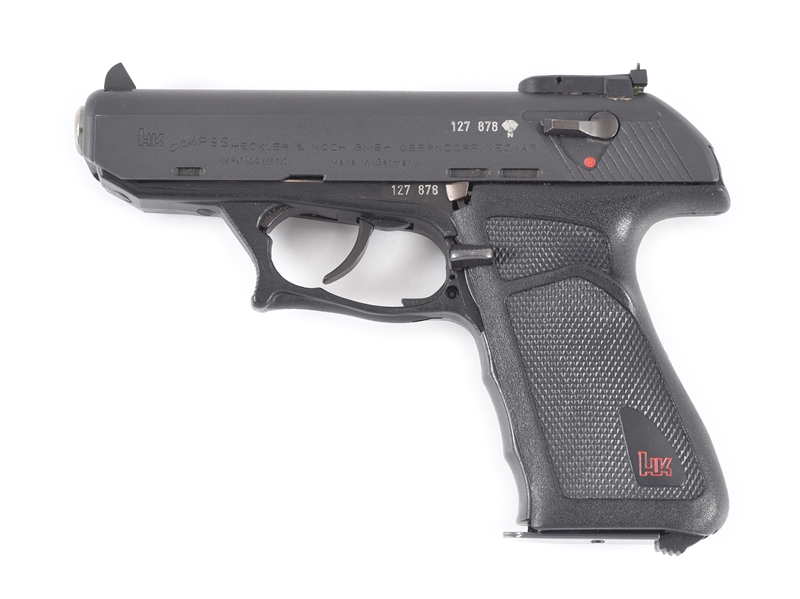 (M) HECKLER & KOCH MODEL P9S SEMI-AUTOMATIC PISTOL WITH BOX.