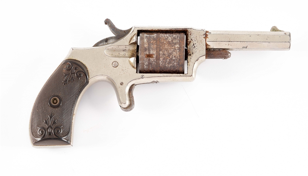 (A) HOPKINS & ALLEN MODEL DICTATOR REVOLVER.