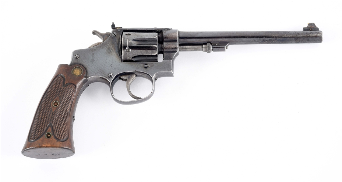 (C) SMITH & WESSON BEKEART CONFIGURATION .22/32 HAND EJECTOR REVOLVER.