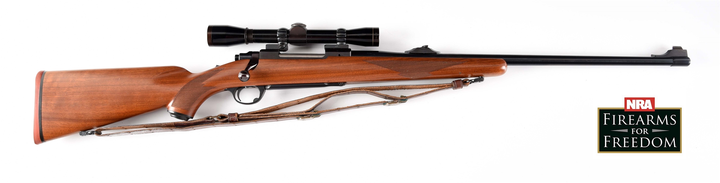 (M) RUGER M77 BOLT ACTION RIFLE .257 ROBERTS.