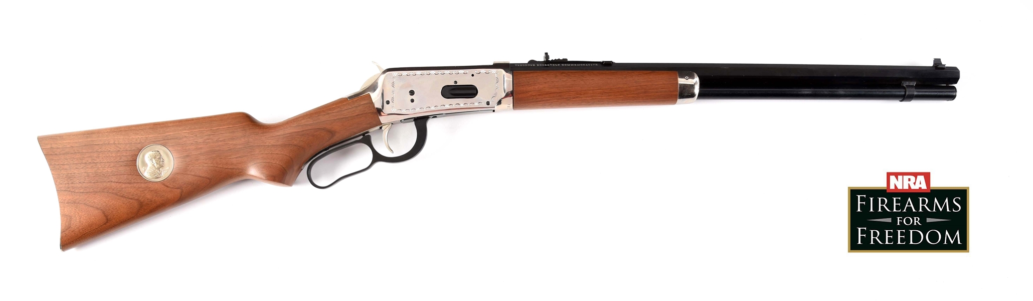 (M) WINCHESTER MODEL 94 THEODORE ROOSEVELT COMMEMORATIVE LEVER ACTION RIFLE.