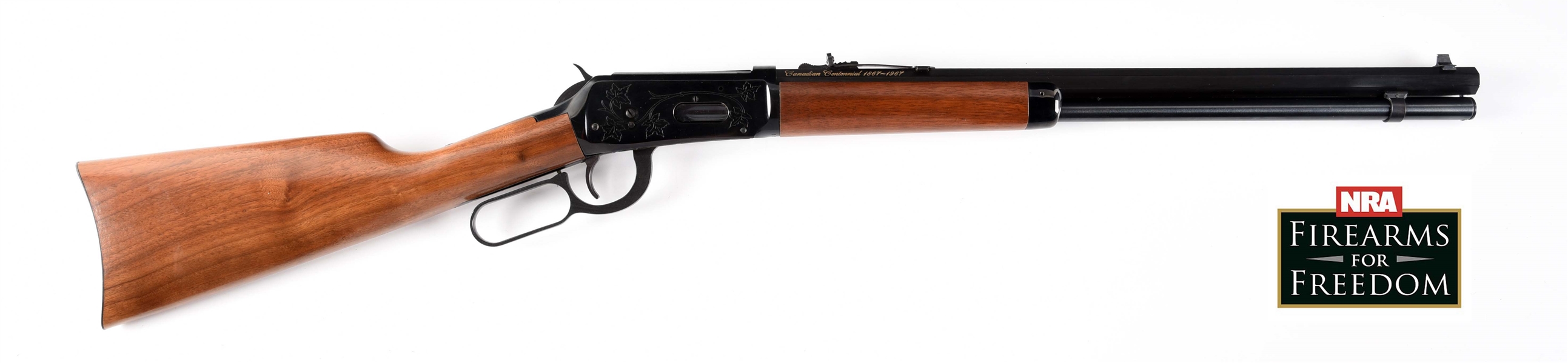 (M) WINCHESTER MODEL 94 CANADIAN CENTENNIAL COMMEMORATIVE LEVER ACTION RIFLE.