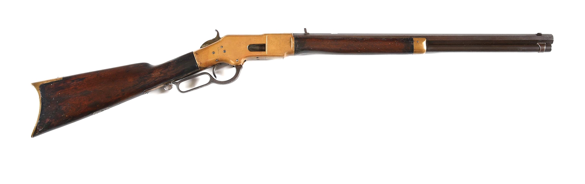 (A) HISTORICALLY IMPORTANT WINCHESTER 1866 LEVER ACTION RIFLE.