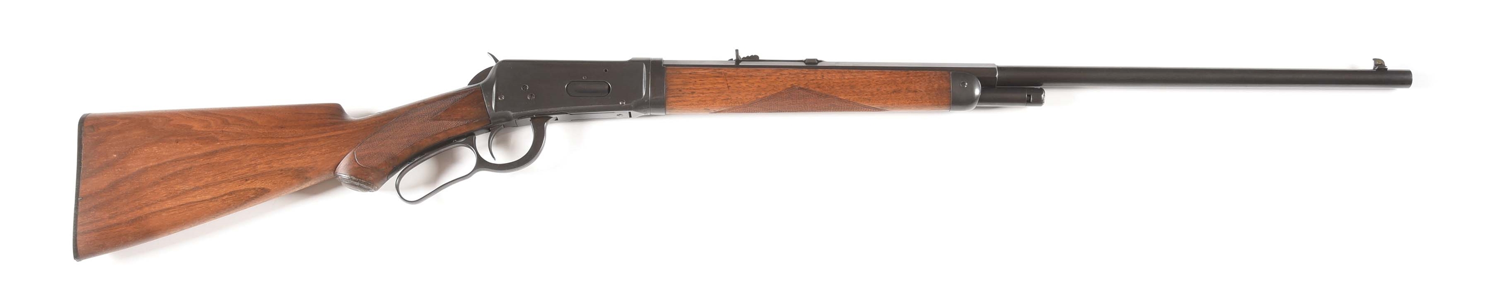 (A) WINCHESTER MODEL 1894 LEVER ACTION RIFLE IN .25-35 W.C.F.
