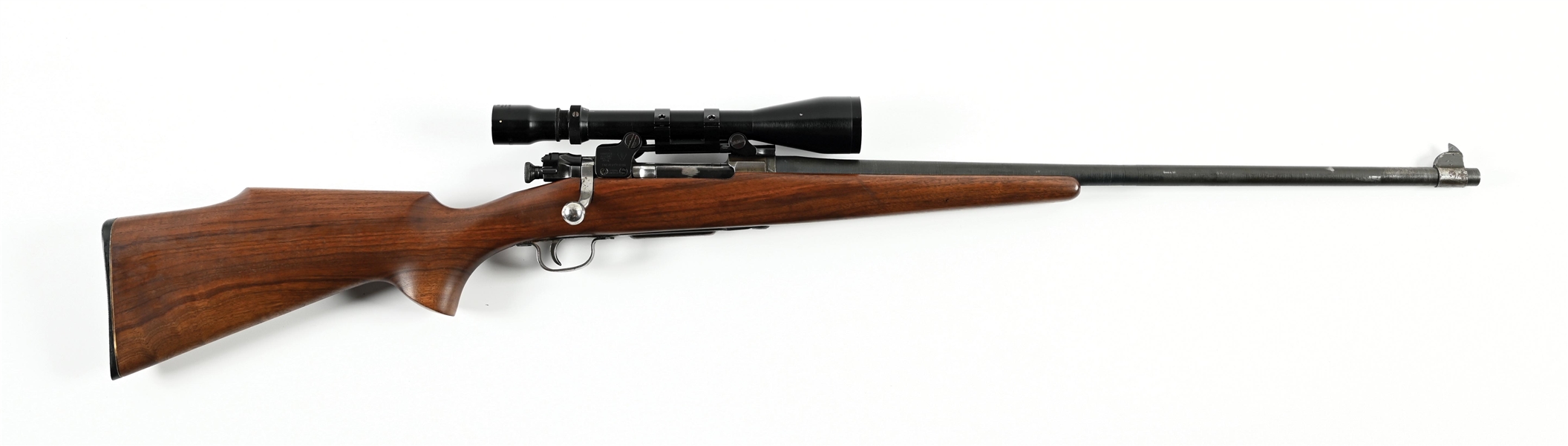 (C) REMINGTON MODEL 1903A3 SPORTERIZED BOLT ACTION RIFLE WITH SCOPE.