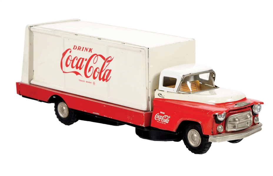 1950S COCA-COLA BATTERY OPERTED FRICTION TOY.